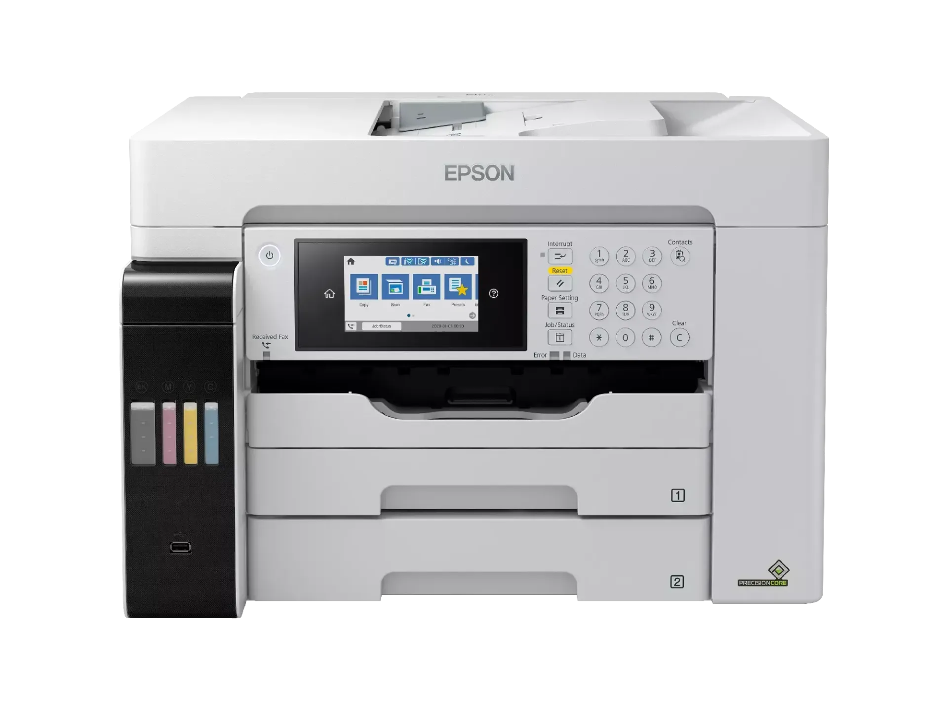 EPSON Ecotank L15180 Yazıcı-Tarayıcı-Fotokopi-Faks Renkli Mürekkep Tanklı Yazıcı A3