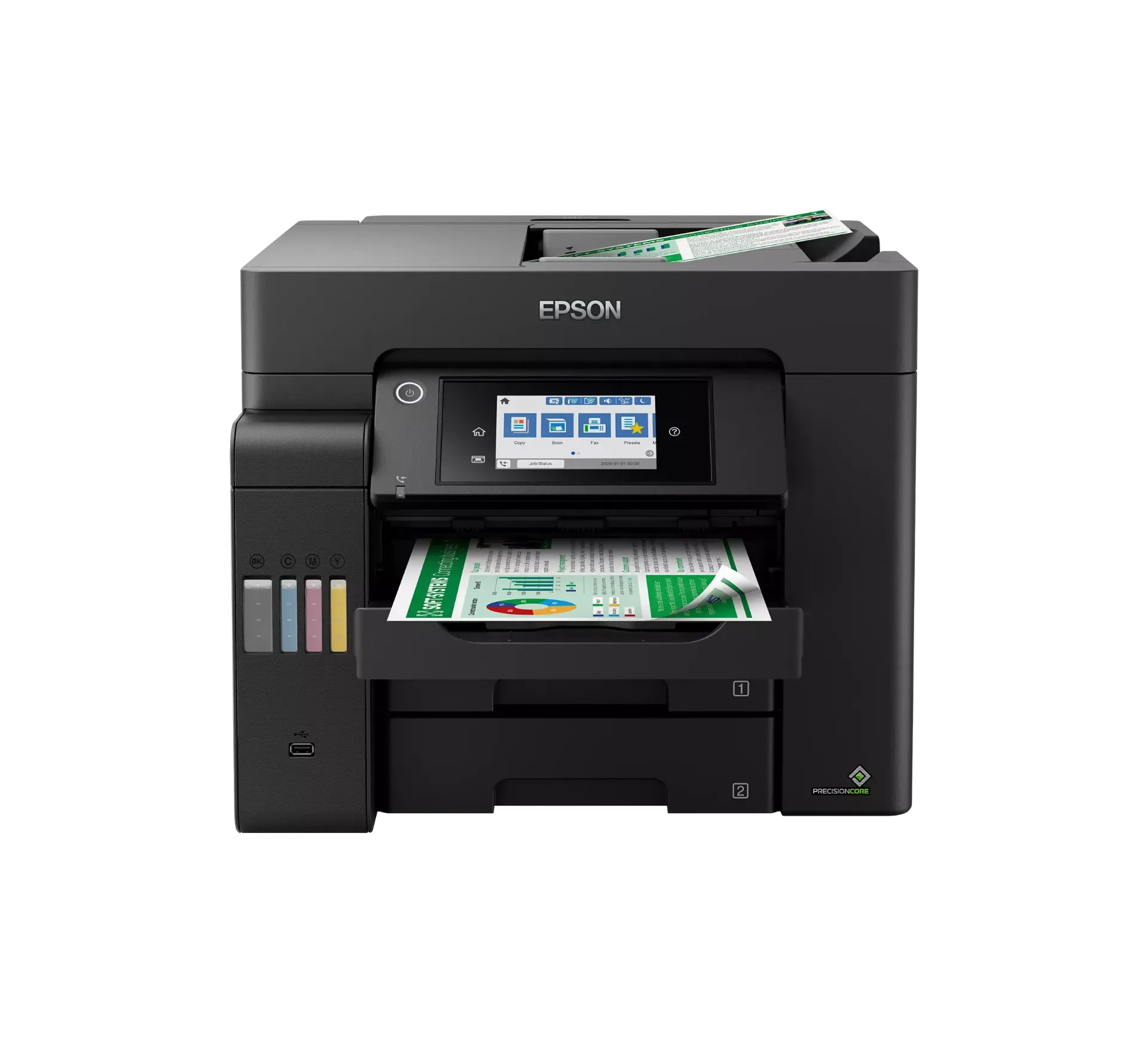 EPSON Ecotank L6550  Yazıcı-Tarayıcı-Fotokopi-Faks Renkli Mürekkep Tanklı Yazıcı Wi-Fi Ethernet