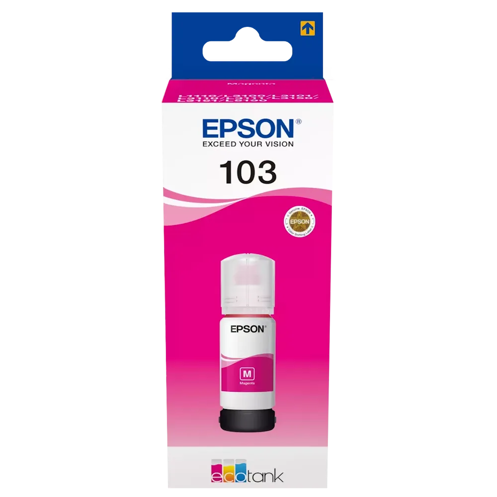 [C13T00S34A] Epson 103 Magenta Kırmızı Şişe Mürekkep 65 ml
