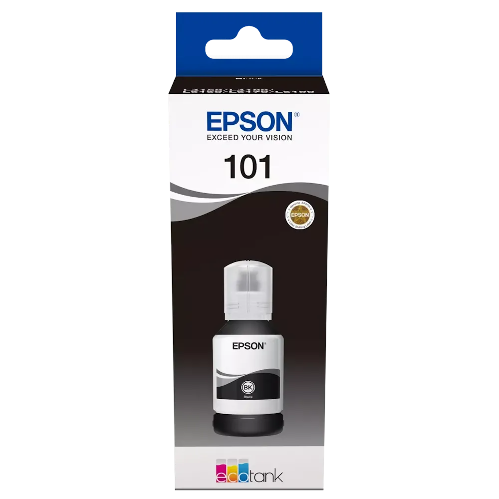 [C13T03V14A] Epson 101 Black Siyah Şişe Mürekkep  127 ml