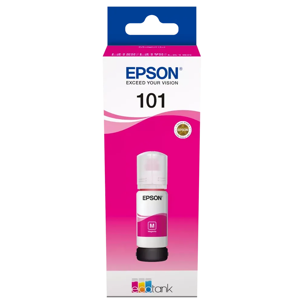 [C13T03V34A] Epson 101 Magenta Kırmızı Şişe Mürekkep  70 ml