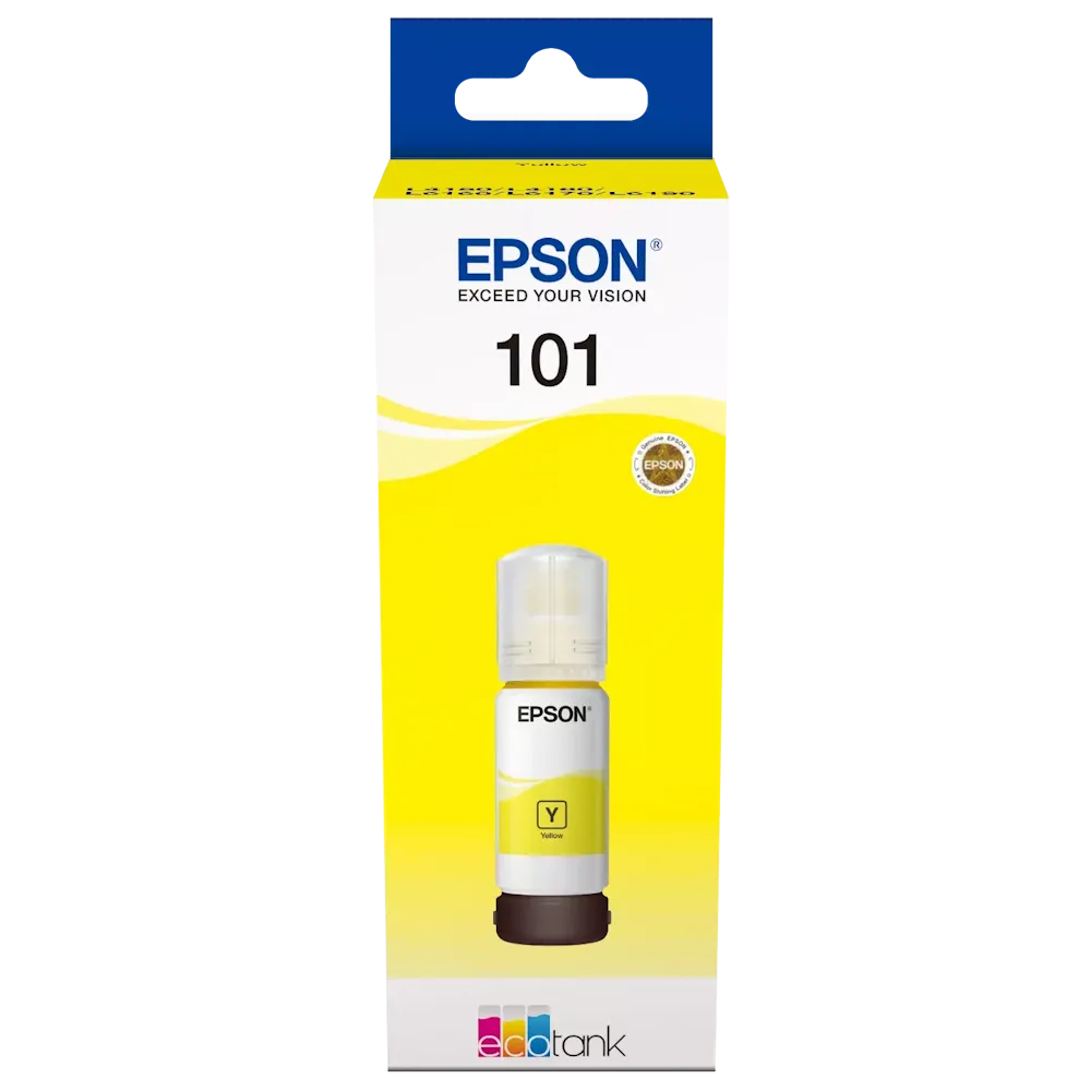 Epson 101 Yellow Sarı Şişe Mürekkep  70 ml