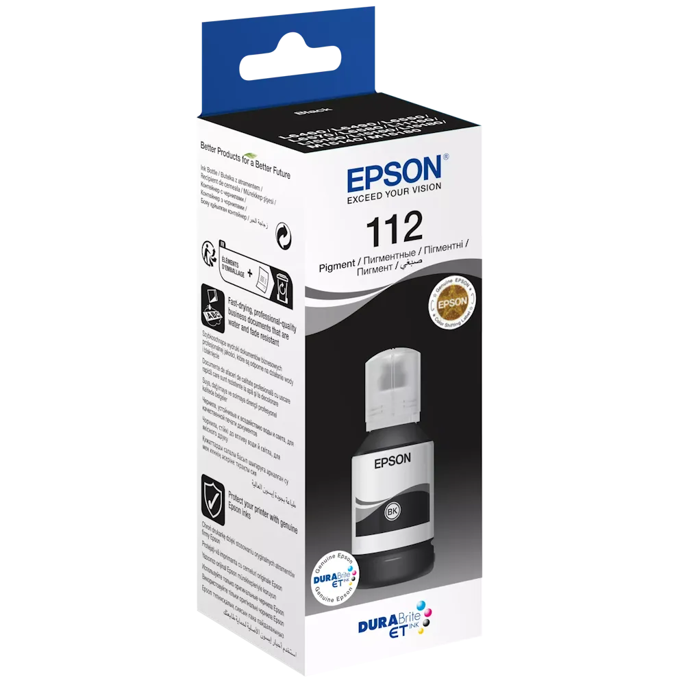 [C13T06C14A] Epson 112 Black Siyah Kartuş  127 ml
