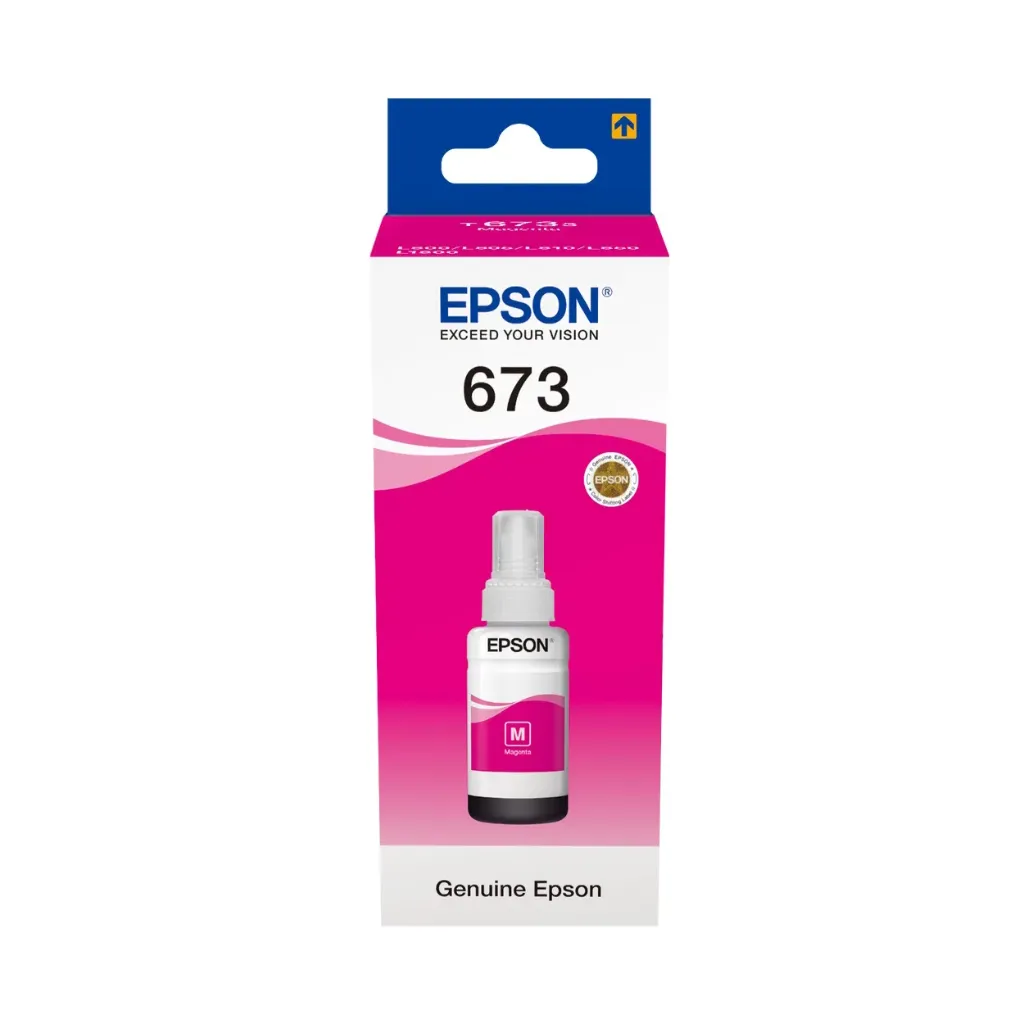 [C13T67334A] Epson T6733 Magenta Kırmızı Şişe Mürekkep (1564670)