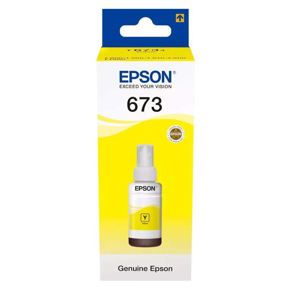 [C13T67344A] Epson T6734 Yellow Sarı Şişe Mürekkep (1564671)