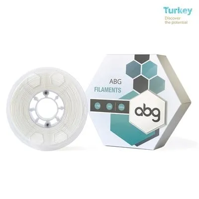 [2026STK00002] ABG PLA  Beyaz Filament 1.75mm 1kg