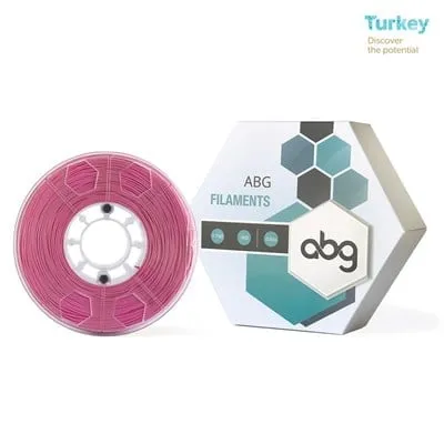 [2026STK00100] ABG PETG  Pembe Filament 1.75mm 1kg