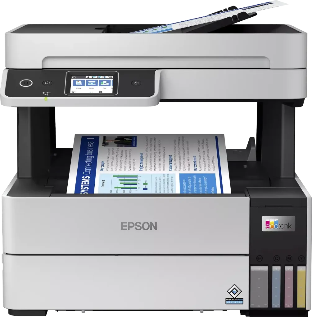 EPSON Ecotank L6490 Fotokopi Tarayıcı Faks. Wi-Fi Mürekkep Tanklı Yazıcı