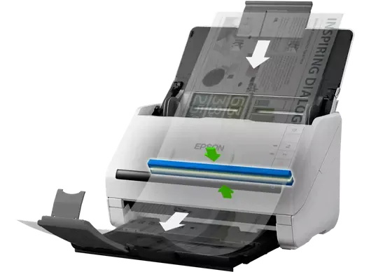 [B11B262401] EPSON WORKFORCE DS-770II RENKLİ DÖKÜMAN TARAYICI DAKİKADA 45 SAYFA TARAMA HIZI