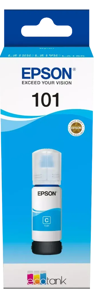 Epson 101 Cyan Mavi Şişe Mürekkep  70 ml