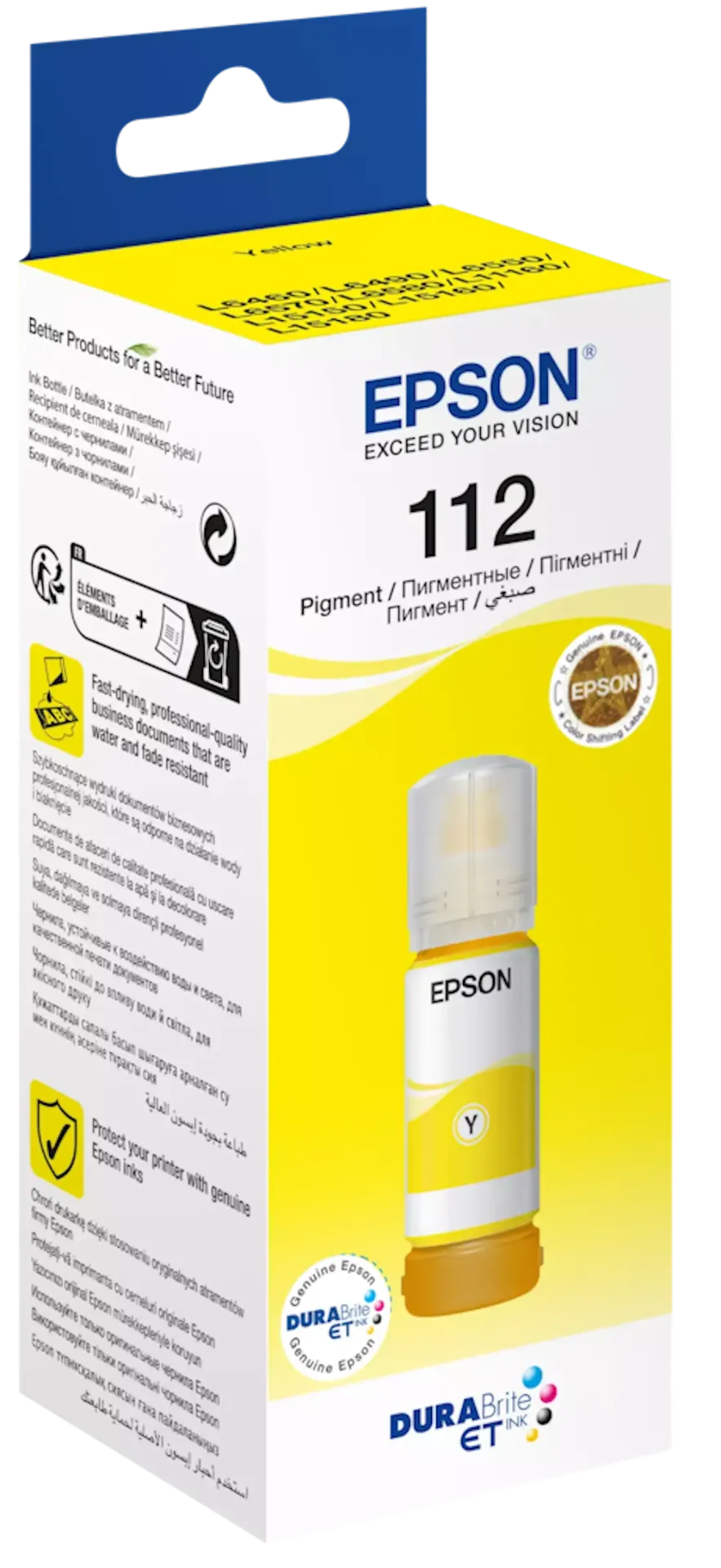 Epson 112 Yellow Sarı Kartuş  70 ml