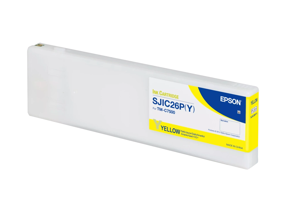 Epson Ink Cartridge for CW-C7500 Sarı SJIC26P(Y) 294.3 ml