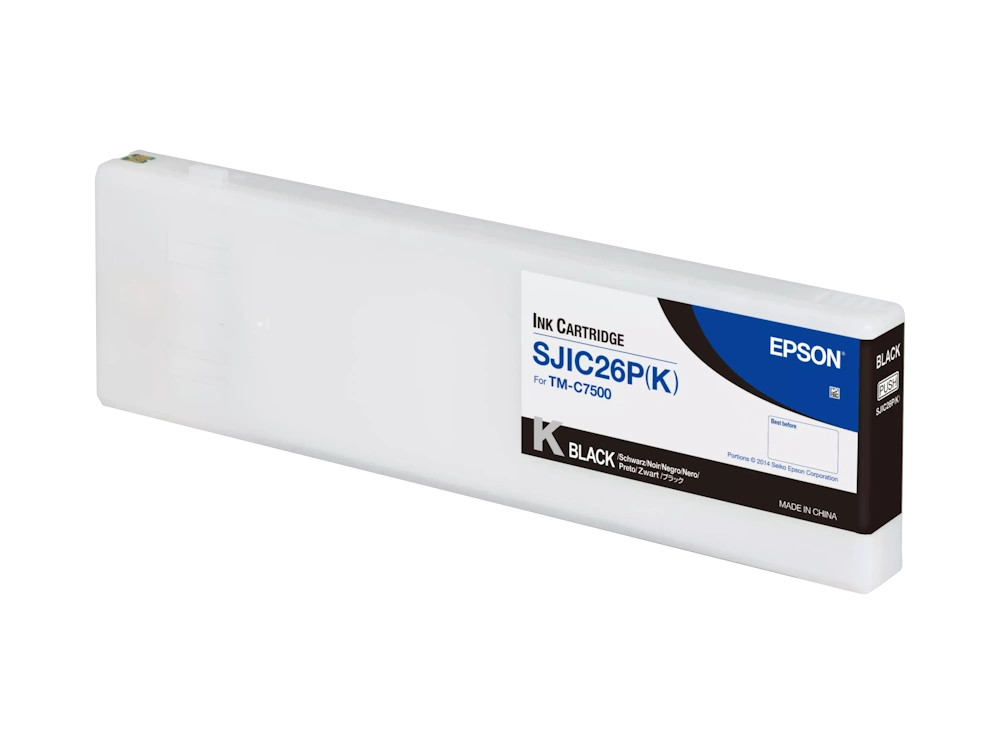 Epson Ink Cartridge for CW-C7500 Siyah SJIC26P(K) 294.3 ml