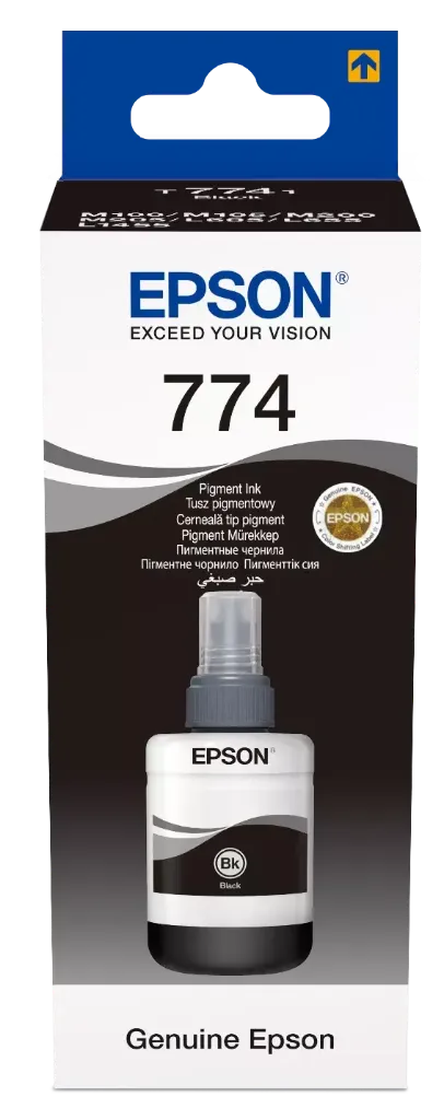 [C13T77414A] Epson T7741 Siyah Şişe Mürekkep 140 ml {M100/M105/M200/M205/L605/L655/L1455}