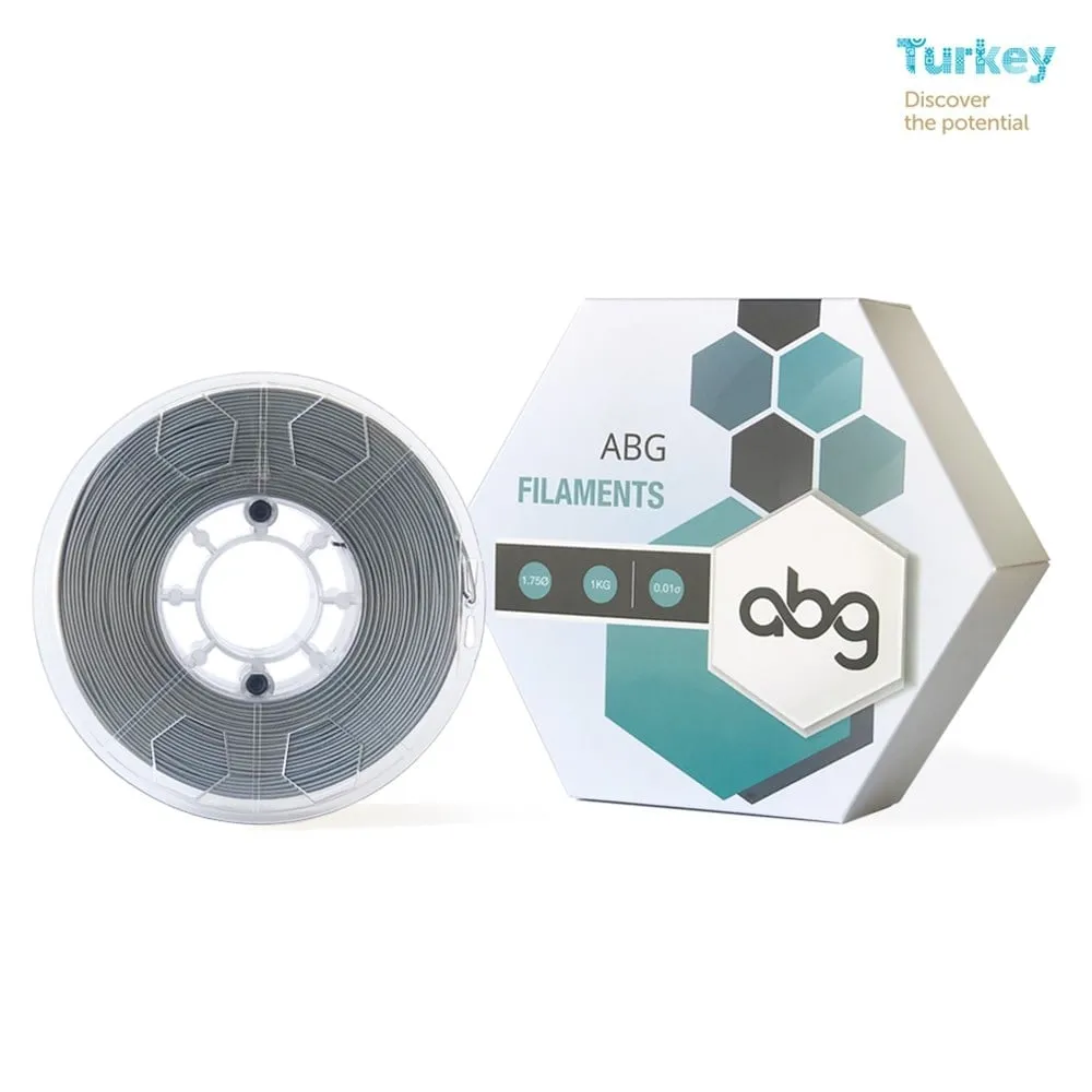 [2026STK00059] ABG ABS Gri Filament 1.75mm 1kg