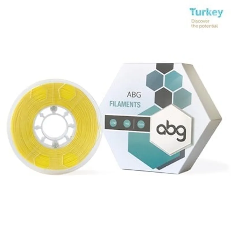 [2026STK00050] ABG ABS Sarı Filament 1.75mm 1kg