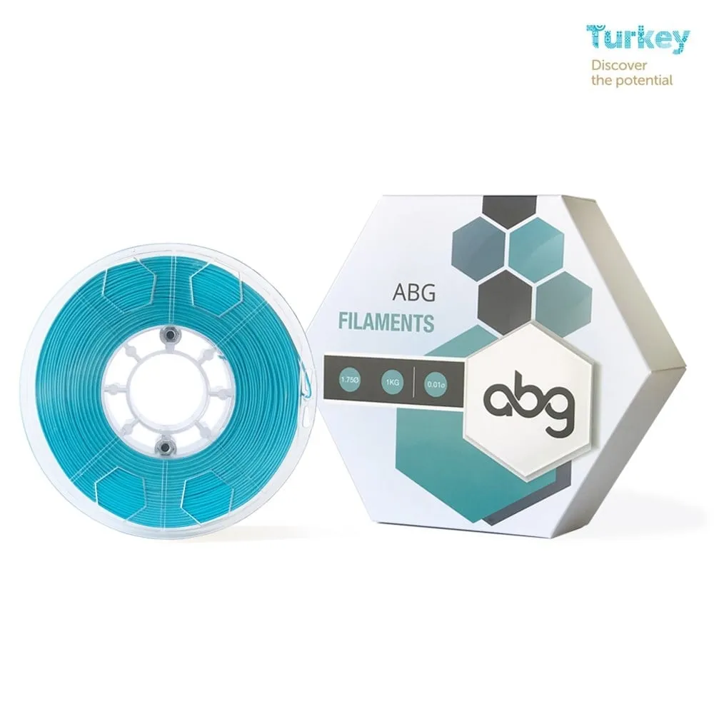 [2026STK00060] ABG ABS Turkuaz Filament 1.75mm 1kg