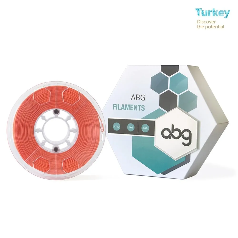 [2026STK00063] ABG ABS Turuncu Filament 1.75mm 1kg