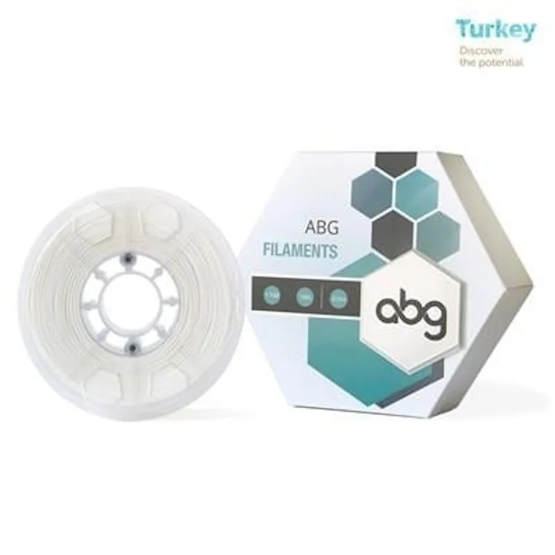 [2026STK00024] ABG Hyper PLA Beyaz Filament 1.75mm 1kg