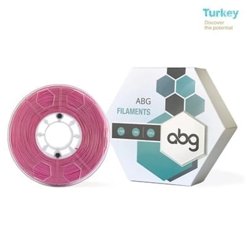 [2026STK00100] ABG PETG Pembe Filament 1.75mm 1kg