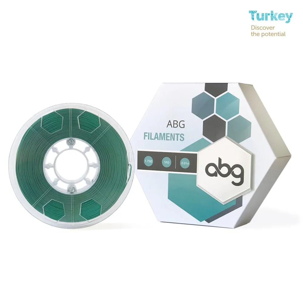 [2026STK00093] ABG PETG Yeşil Filament 1.75mm 1kg