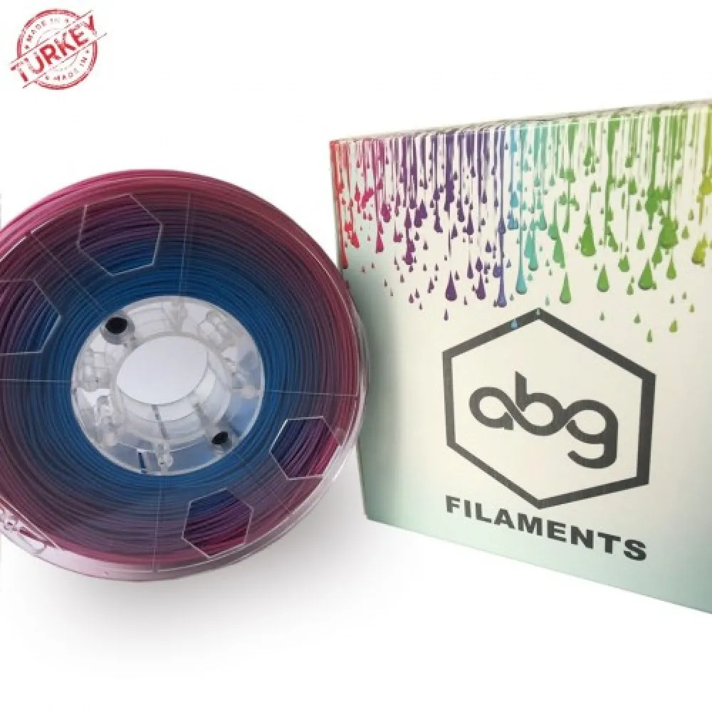 [2026STK00143] ABG PLA Multicolor Filament 1.75mm 1kg